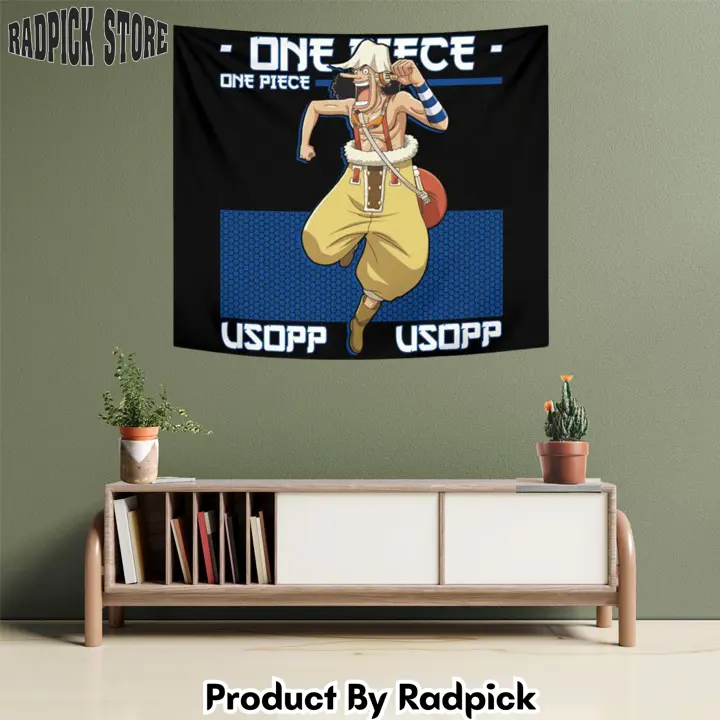Usopp tapestry custom anime home decor  rp5947711